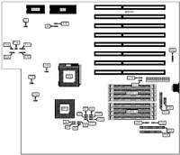 MYLEX CORPORATION &nbsp; MNE486 System Board
