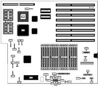 MICRONICS COMPUTERS, INC. &nbsp; 80486 ASIC EISA SYSTEM BOARD