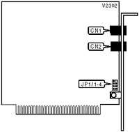 CARDINAL TECHNOLOGIES, INC &nbsp; 14400BPS V.32 V.42BIS FAX (1/2CARD-VER.2)